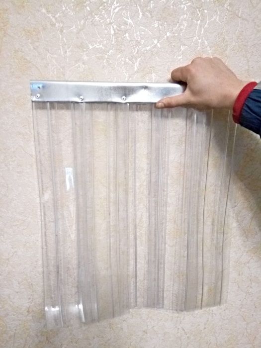 Шторка ПВХ для собачьей будки.