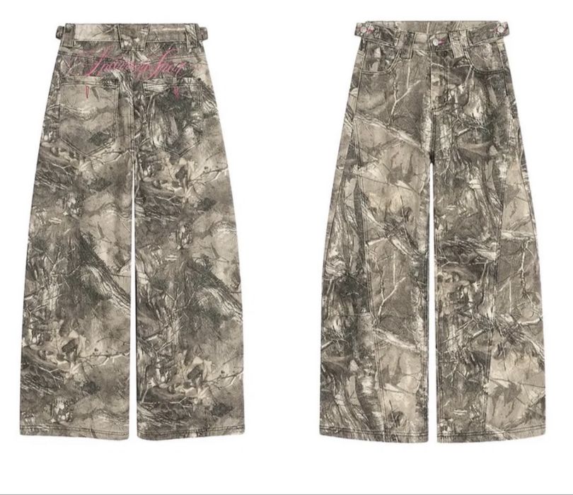 Baggy jeans realtree, штаны джинсы rap