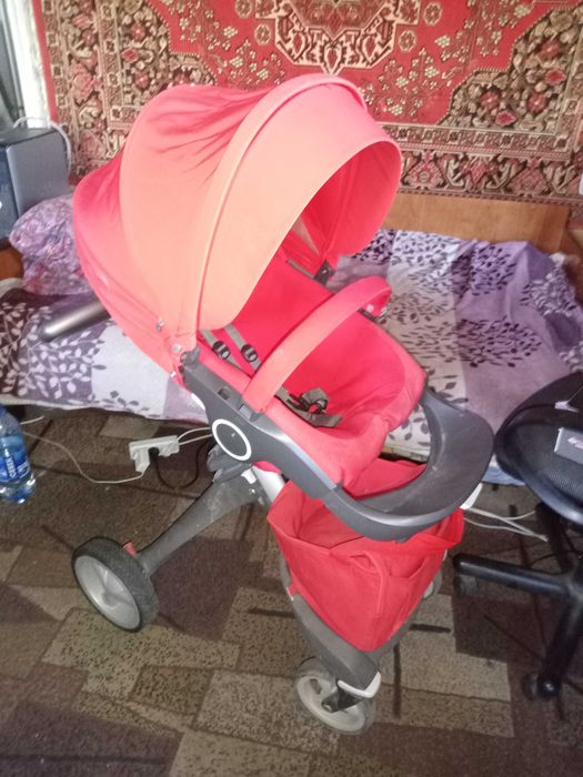 Коляска Stokke xplory V4, Стоке, 2 в 1, зимовий комплект