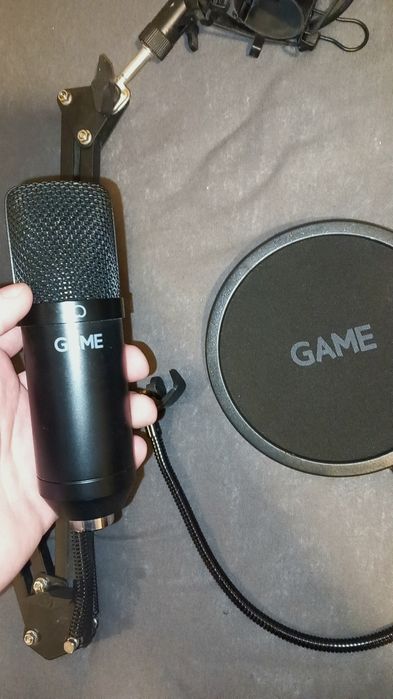 Microfone GAME com suporte de mesa447444924698480641