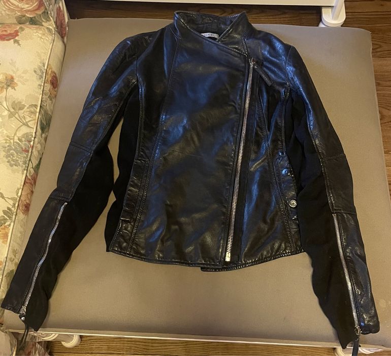 Damska kurtka skórzana PINKO