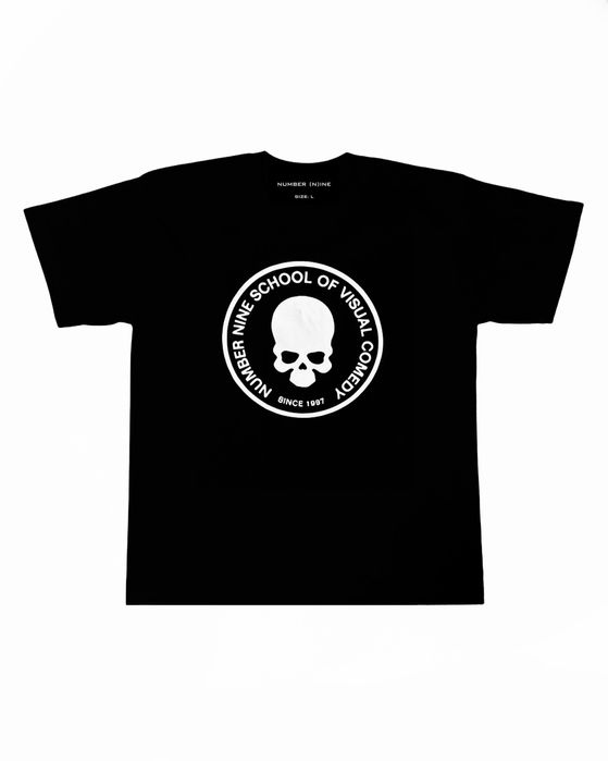 NUMBER NINE School Of Visual Comedy T-shirt (y2k, opium, archive