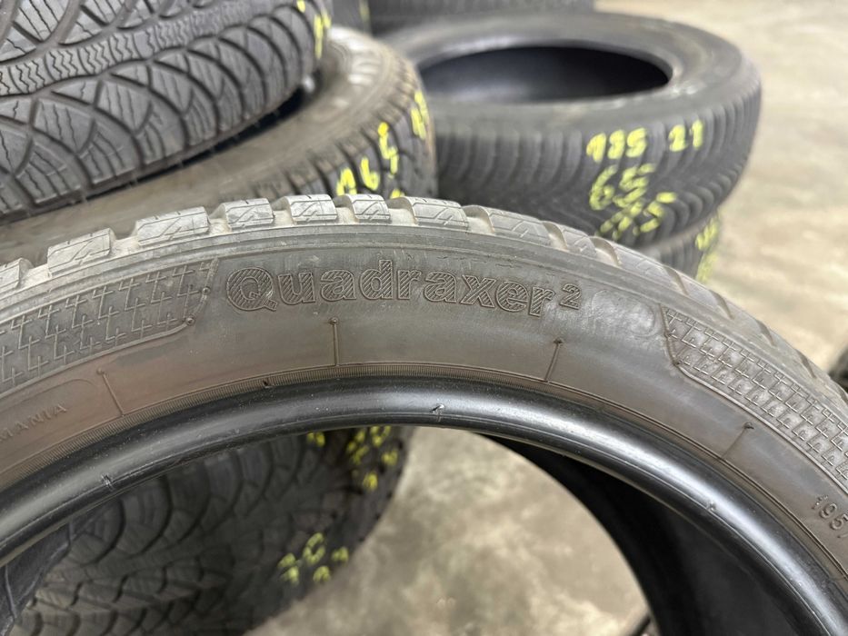 2x Opony Wielosezonowe 195/45R16 KLEBER QUADRAXER 2  Cena za 2szt
