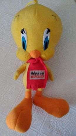 Urso com orelhas de peluche