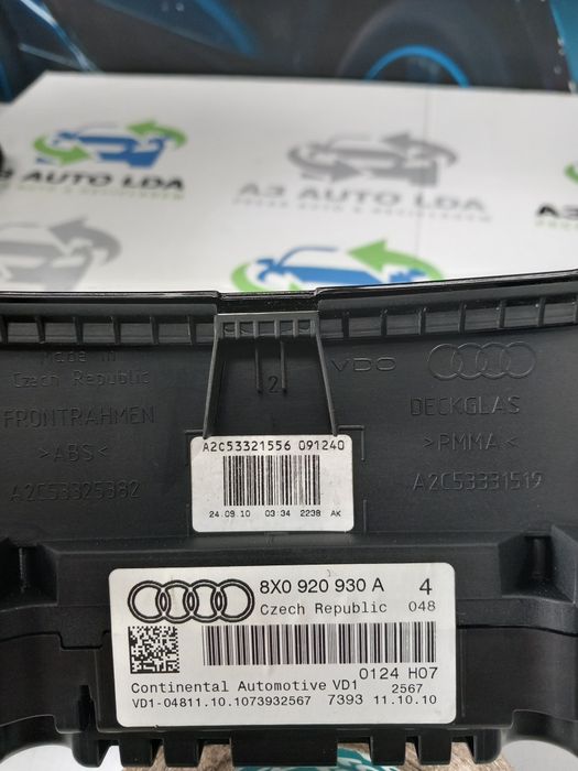 Quadrante AUDI A1