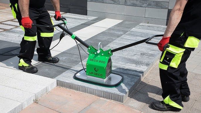 Chwytak brukarski próżniowy Geco 200