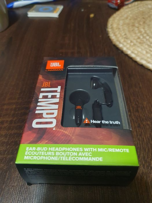 Słuchawki JBL Tempo nowe