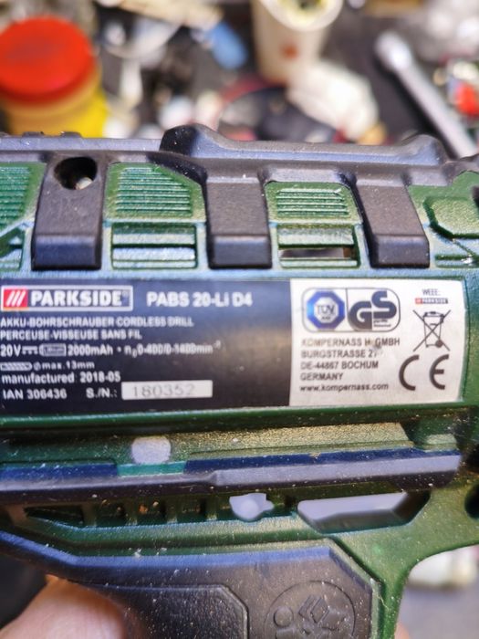 Motor máquina Parkside