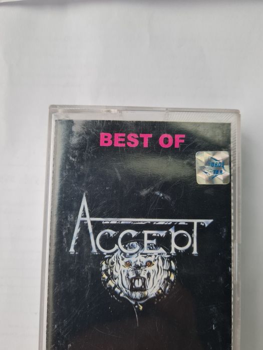 Офіційна аудіокасета Accept – Best Of (Euro Star / Universal) Ліцензія