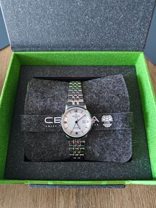 Elegancko damski zegarek Certina