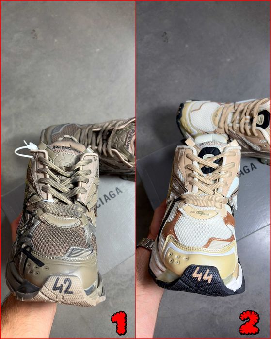 ‼️Кросівки Balenciaga Runner Brown Graffiti та Gold | Розміри 36 - 46 | Баленсіага Ранер ‼️
