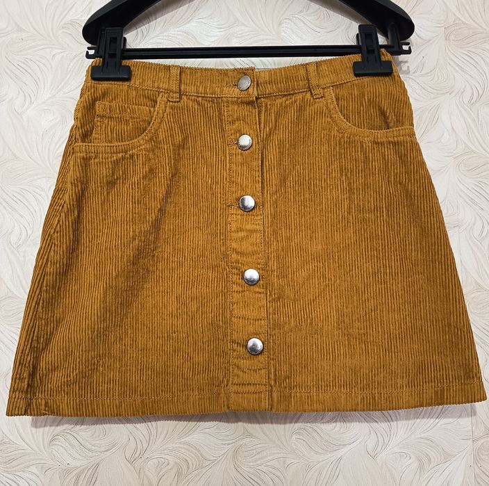 Детская вельветовая юбка