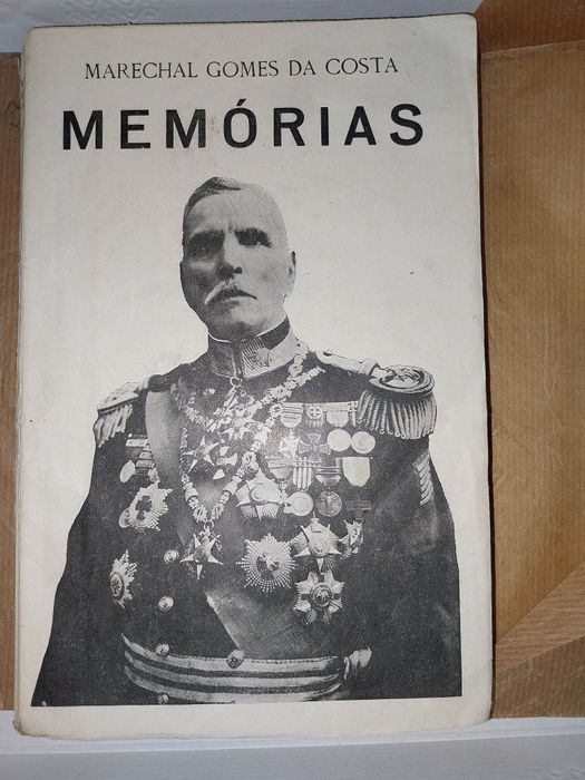 Livro Marechal Gomes da Costa,  MEMÓRIAS, 1a Edição,  1930