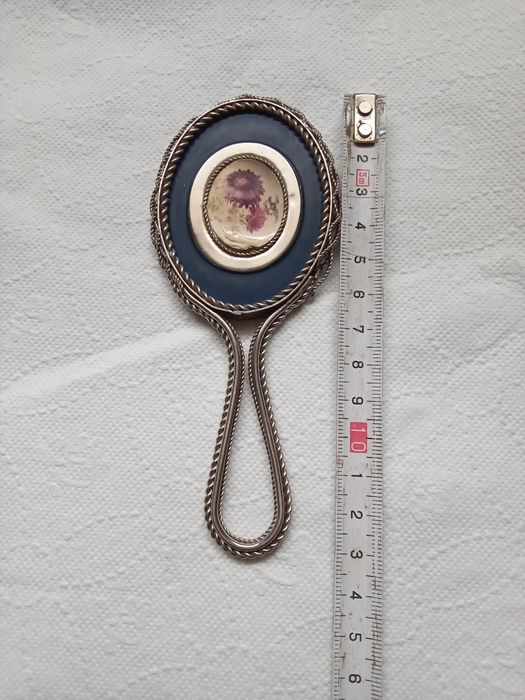 Lusterko podręczne Prl