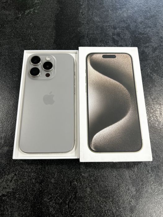 iPhone 15 Pro Natural Titanium Neverlock