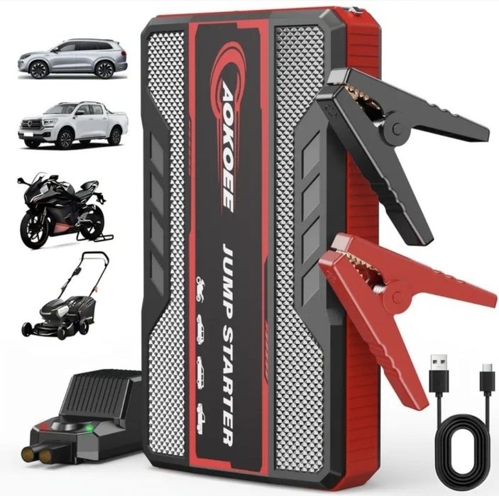 Starter samochodowy JumpStarter rozrusznik bateryjny do akumulatora