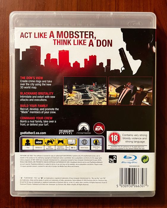 The Godfather II PS3