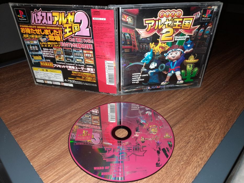 Pachi slot 2 playstation ps1 psx retro ntsc j kolekcjonerski stan