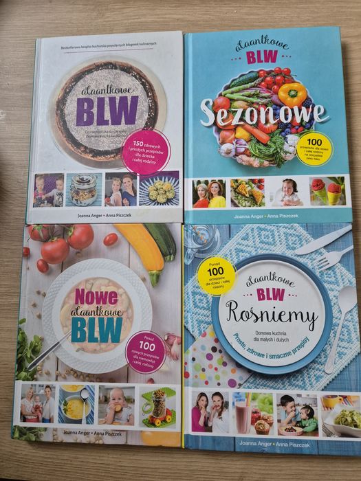 Alaantkowe BLW zestaw 4 ksiazek