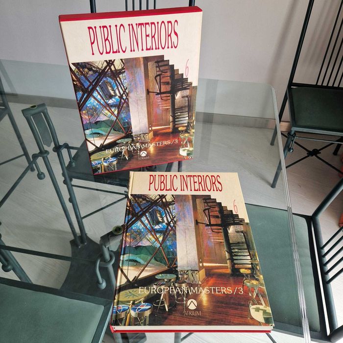 European Masters /3 - Public Interiors, Shop Design, Industrial Design (Vols. 6, 8, 10) - Ediciones Atrium, 1991