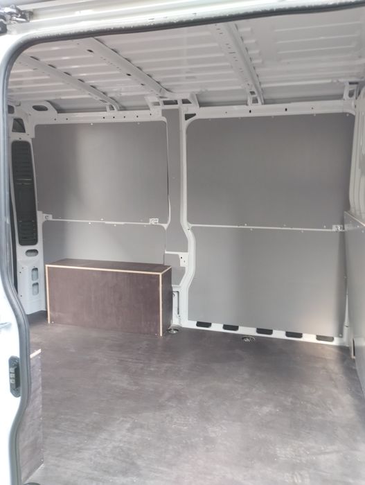 Zabudowa samochodu Fiat Ducato L1H1 , P.Boxer, O.Movano, C.Jumper KPL