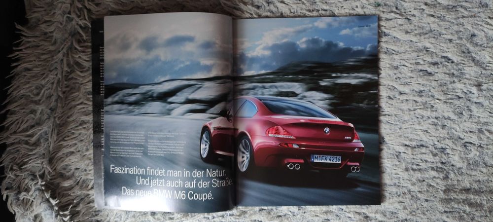 Prospekt BMW M6 E63