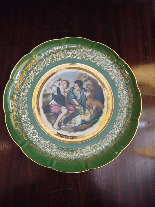 Conjunto 3 pratos Porcelana Limoges