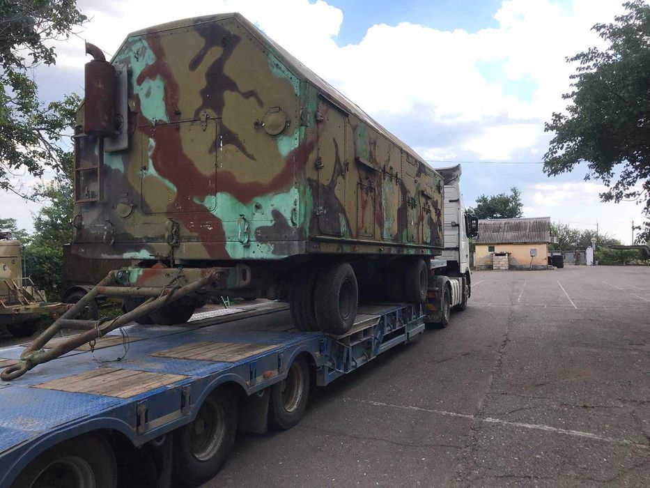 Оренда маніпулятора Київ. Перевезення МАФа кіоска битовки будинку