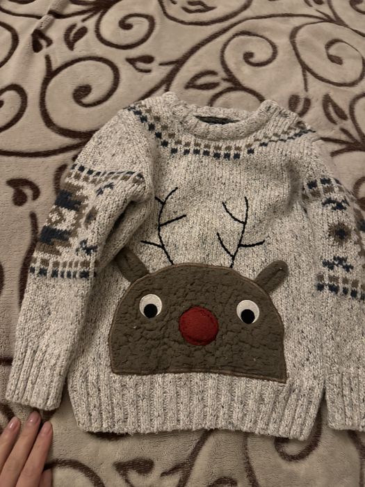 Вязанный теплый свитер Next