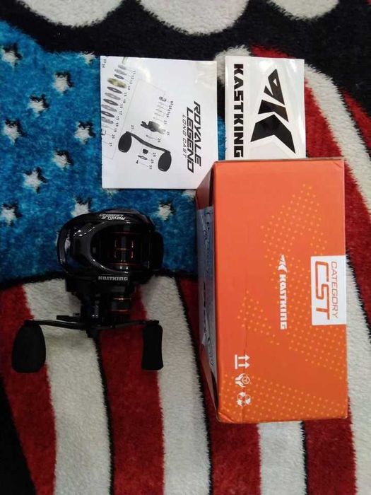 Carreto de casting pesca kastking USA