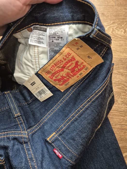 Нові чоловічи джинси Levis 501 [33/32, 34/30, 34/32, 36/30]