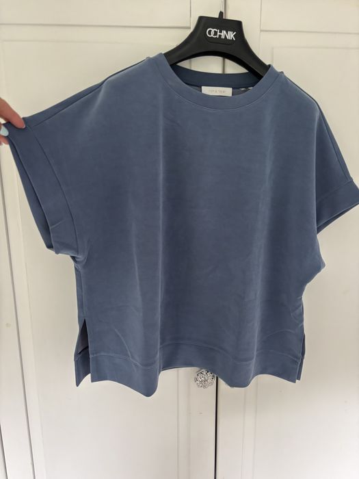 Rich & Royal bluza basic Modal bluzka oversize