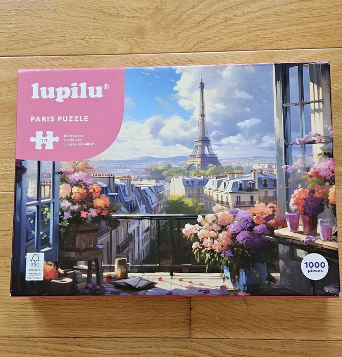 Puzzle Paris 1000 peças NOVO