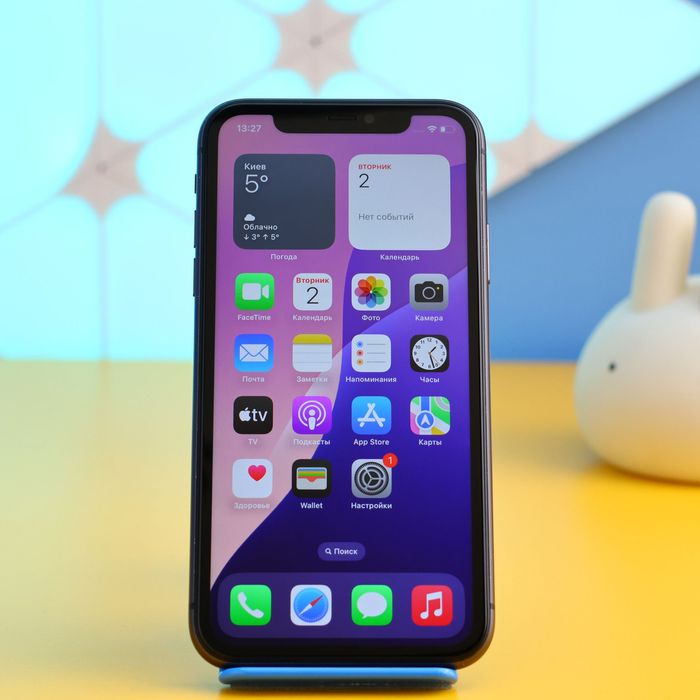 Смартфон Apple iPhone 11 128GB Black (151798) Б/У З ГАРАНТІЄЮ