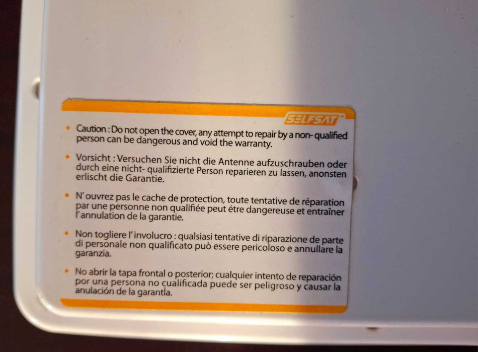 Antena płaska SELFSAT