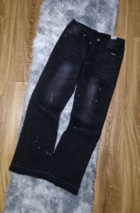 flared jeans чорні