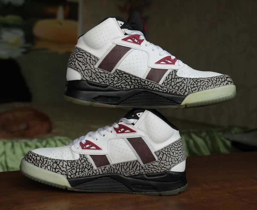 Nike Air Jordan 3 Retro "White Cement" 45 размер 29 см
