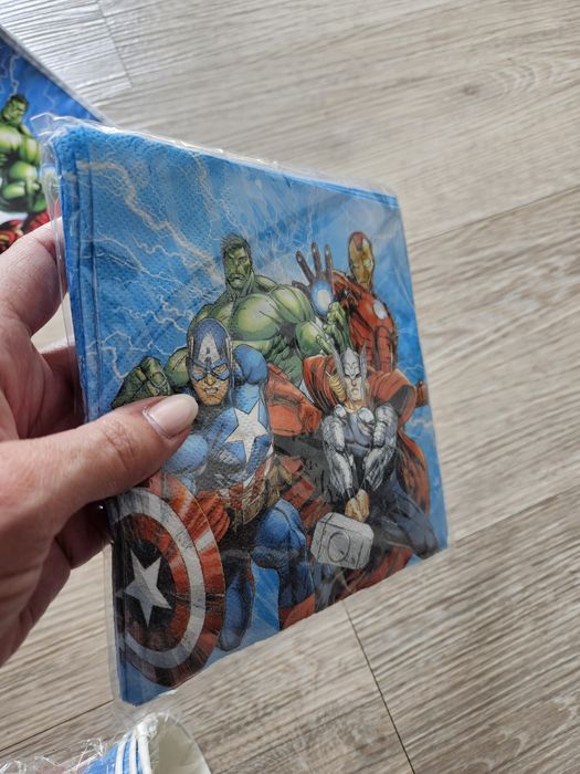 Decoração de festa tema Avengers/Marvel