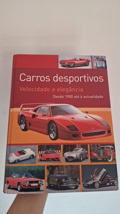Livro Carros Desportivos: Velocidade e Elegância (Capa Dura)