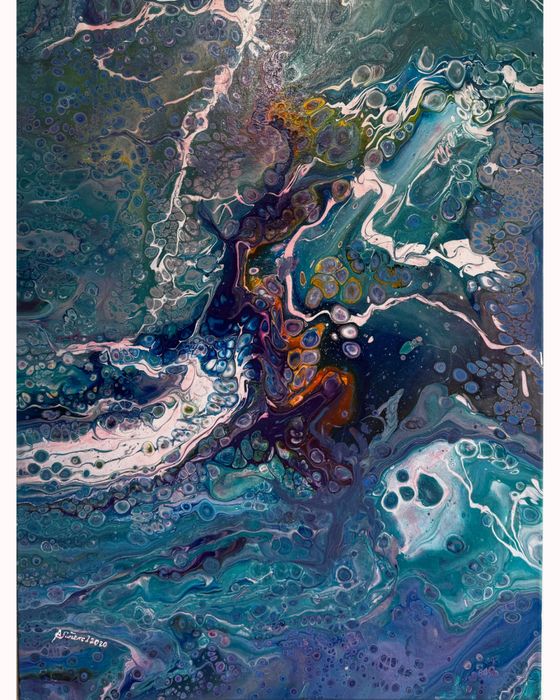 Obraz - Abstrakcja | Farba akrylowa