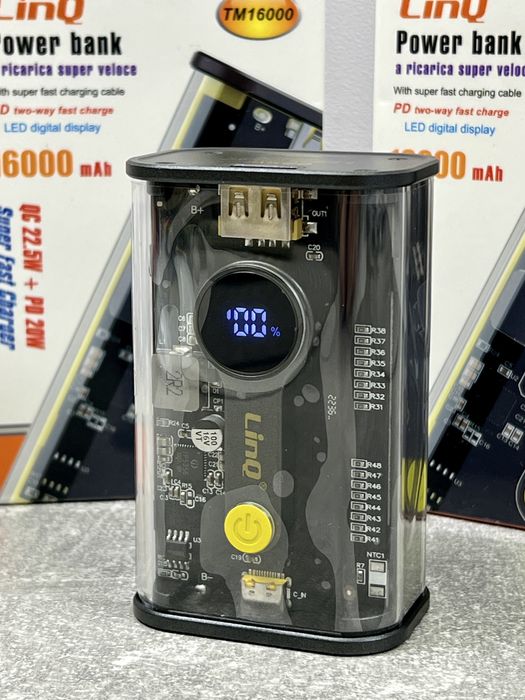 Повербанк для ноутбука мощный 180w Power bank