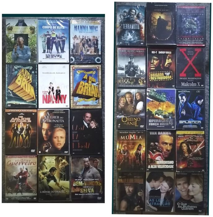 LOTE 209 DVD's Originais (LOTE 40)