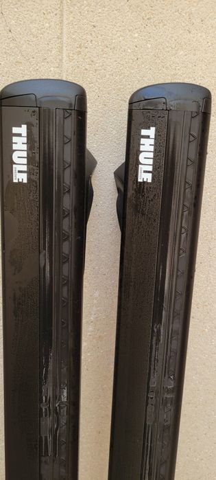 Barras tejadilho Thule wingbar evo black 118+  kit 7104