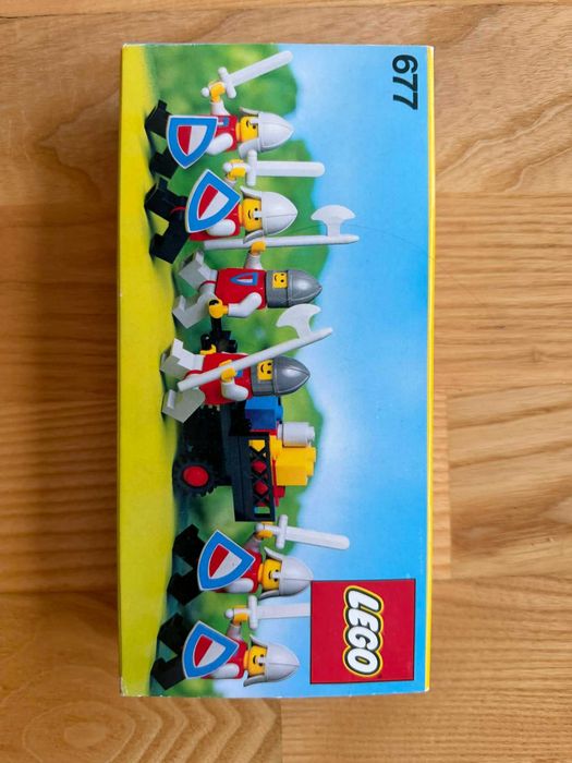 Lego 677 Knight's Procession 1979r Pudełko instrukcja