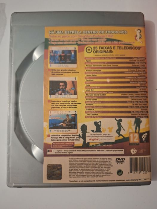 Singstar Portugal ps2 videojogo