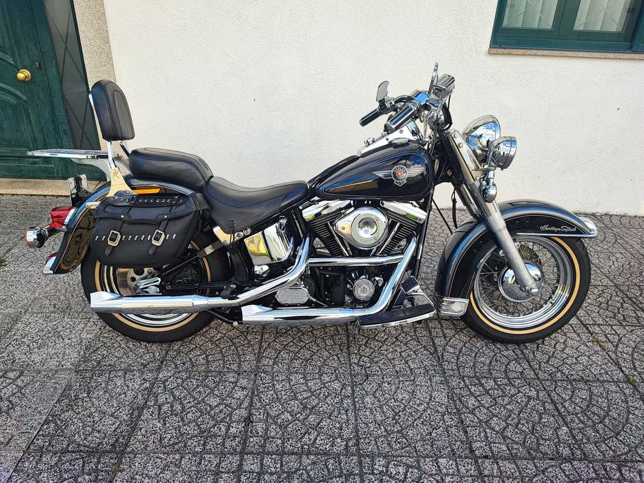 Harley Davidson Heritage Nostalgia Única!