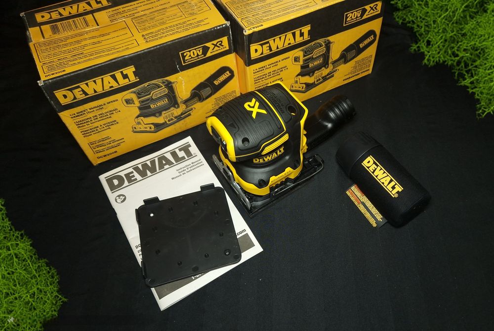 шліфмашина DEWALT DCW200 20V/18V XR  1/4 Sheet

(Tool Only)