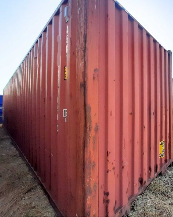 Contentor Marítimo 12 Metros Altura Extra (40 pés HC)