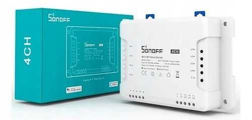 Sonoff 4CH R3 Przełącznik DIN WIFI SUPLA czterokanałowy