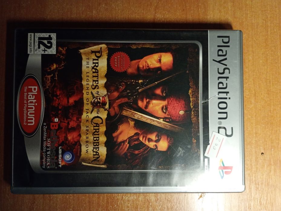 Диск Pirates of the Caribbean -The Legend of Jack Sparrow( Ps2 )pal регіон